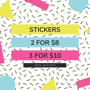 Laptop Water Bottle Phone Case Waterproof Stickers